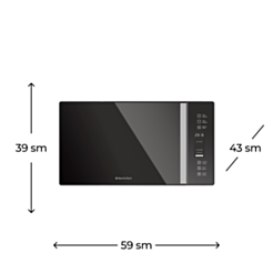 Mikrodalğalı soba Electrotech MW ET555-T3 Inox