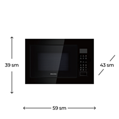 Mikrodalğalı soba Electrotech MW ET626