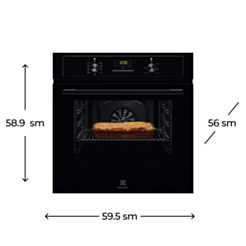 Soba Electrolux EOF3H50BK
