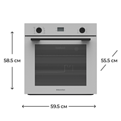 Духовой шкаф Electrotech Grey Glass Set Oven 