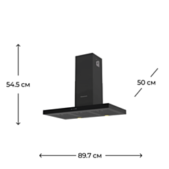 Вытяжка Electrotech Oblo 90 Black