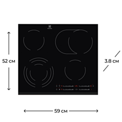 Варочная поверхность Electrolux EHF6547FXK
