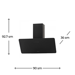 Aspirator Krona Liora 900 Black S