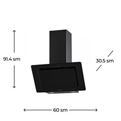 Aspirator Krona Liva 600 Black S