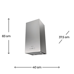 Aspirator Krona Dita R 400 Inox PB