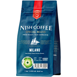 Кофе Nish Espresso Milano 1000 г 8682279231044