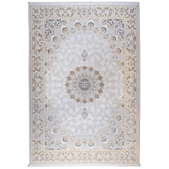 Ковер Mələklər Almas Silk 200×300 (A859A) Бежевый, Белый