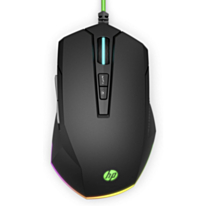 Gaming Mouse HP Pav 200 Black 5Js07Aa