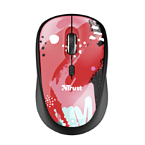 Mouse Trust YVI Red Brush 24440