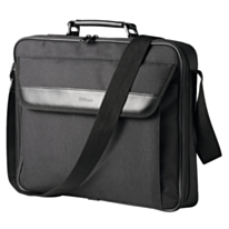 Çanta Bag Trust Atlanta Carry 17.3"" Black