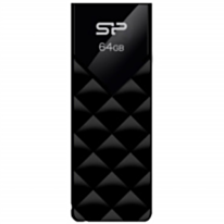 Silicon Power Blaze B03 64 GB Flash Drive Black SP064GBUF3B03V1K-N