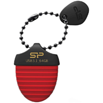 Silicon Power Jewel J30 64 GB Flash Drive Red SP064GBUF3J30V1R-N