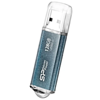 Silicon Power Marvel M01 128 GB Flash Drive Blue SP128GBUF3M01V1B-N