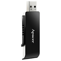 Флеш память Apacer 128 GB USB 3.2 Gen 1 Bıack  AH350 / RP AP128GAH350B-1-N 