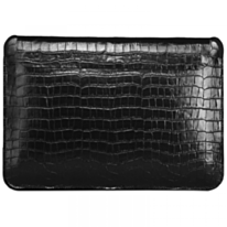 Чехол Wiwu 13.3 Skin Croco Geniunie Leather Black