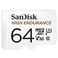 SanDisk High Endurance Micro SDXC With Adapter 64 GB