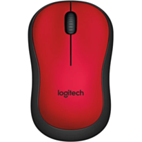 Mouse Logitech M220 Silent Red