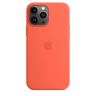 Qoruyucu Örtük iPhone 13 Pro Max silicone case with MagSafe - Nectarine  / MN6D3ZM/A