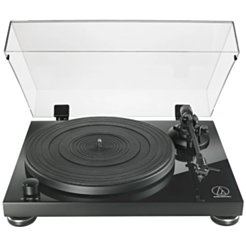 Turntable Audio-Technica AT-LPW50PB Manual Belt Drive Wood Base Piano Black