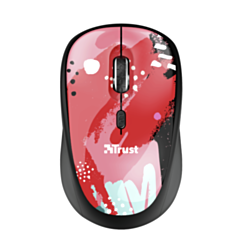 Mouse Trust YVI Red Brush 24440