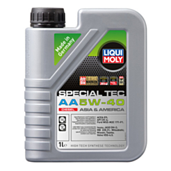 Моторное масло Liqui Moly Special Tec AA Diesel 5W-40 