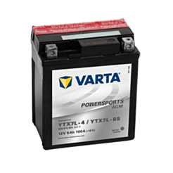 Varta 6 Ah YTX7L-BS Powersports AGM