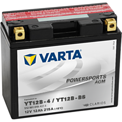 Varta 12 AH YTX14-BS Powersports AGM (Clarios)