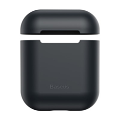 Baseus Silicon Case Airpods 1/2 Black Wiappod-Bz01