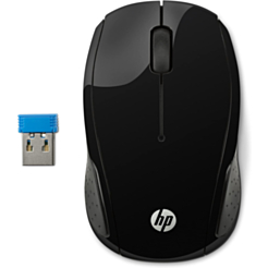 HP Wireless Mouse 200 Black X6W31AA