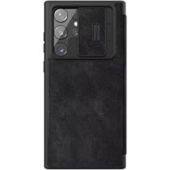 Защитный чехол Nillkin Samsung S22 Qin Pro Leather Black 5502