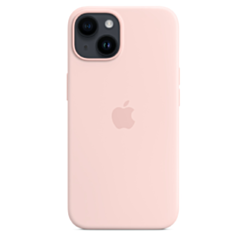 Защитный чехол iPhone 14 Silicone With MagSafe Chalk Pink MPRX3ZM/A