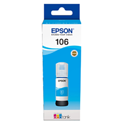 Картридж Epson 106 Ecotank Photo Bk Ink Bottle / Blue (C13T00R140)