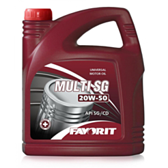 Favorit Multi SG Universal SAE 20W-50 5L Plastic