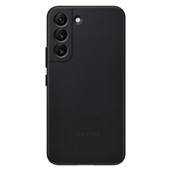 Чехол Samsung S22 Leather Cover Black EF-VS901LBEGRU  