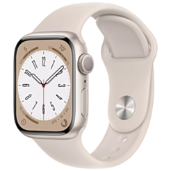 Apple Watch 8 45 mm Starlight Aluminium / MNP23RB/A