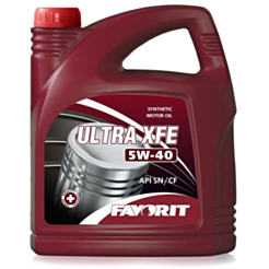 Favorit Ultra XFE SAE 5W-40 4Л Пластик