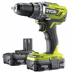 Дрель-шуруповерт Ryobi R18DD3-213S (Bag+2X1.3)