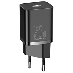 Baseus Super Si Quick Charger 1C 25W EU Black  CCSP020101