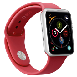 SBS Band Apple Watch 44 mm Red TEBANDWATCH44MR