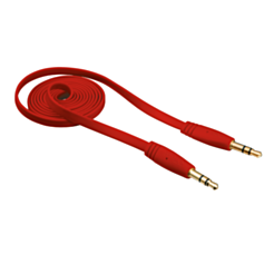 Trust Flat Audio Cable 1M Red