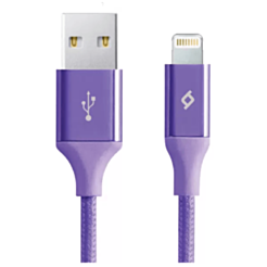 Ttec Alumicable Lightning Charge/Data Cable Purple / 2DK16MR