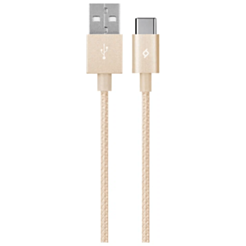 Ttec AlumiCable Type C 2.0 Charge/Data Cable Gold 2DK18A