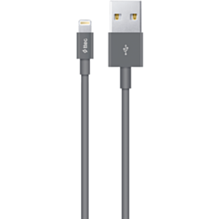 TTEC Lightning USB Charge/Data Cable Gray 2DK7508GR