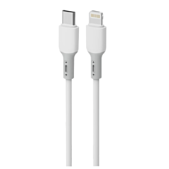 Euroacs Cable USB-C to Lightning 20W White / EUC-Z014