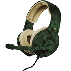 Наушники Trust GXT 411C Radius Green Gaming / 24359