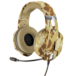 Наушники Trust GXT 322D Carus Beige Gaming / 22125