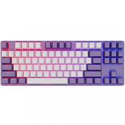 Клавиатура Dark Project One KD87A ENG/ RU Violet/ White/ G3MS Sapphire / DPO-KD-87A-400300-GMT