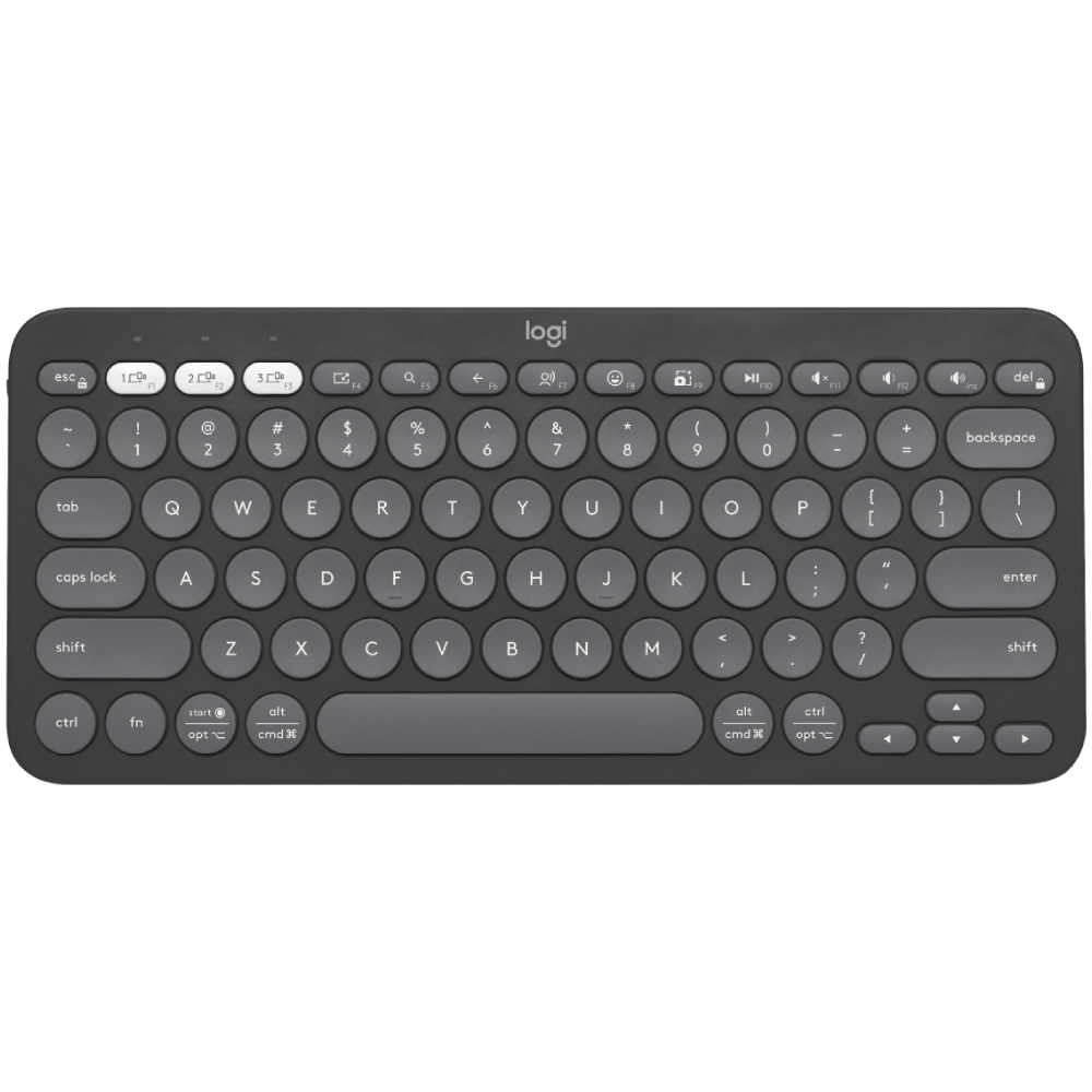 Keyboard Logitech Pebble Keys 2 K380S Graphite