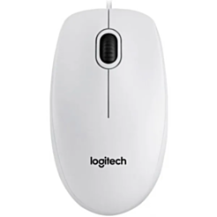  Mouse Logitech B100 White  	