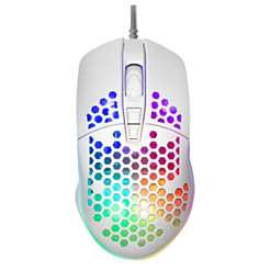 Yenkee Gaming RGB mouse Shotgun White / YMS 3030WE 